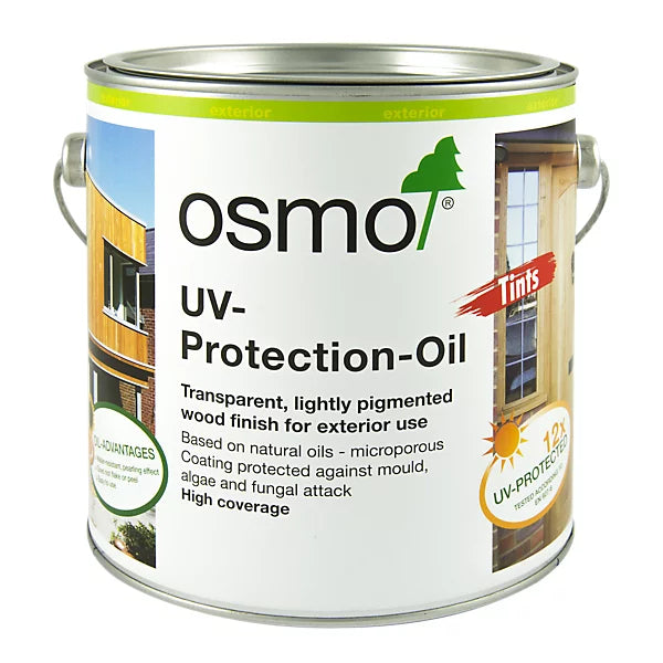 Osmo UV-Protection Oil Tints | Light Oak Satin - 2.5 Litre