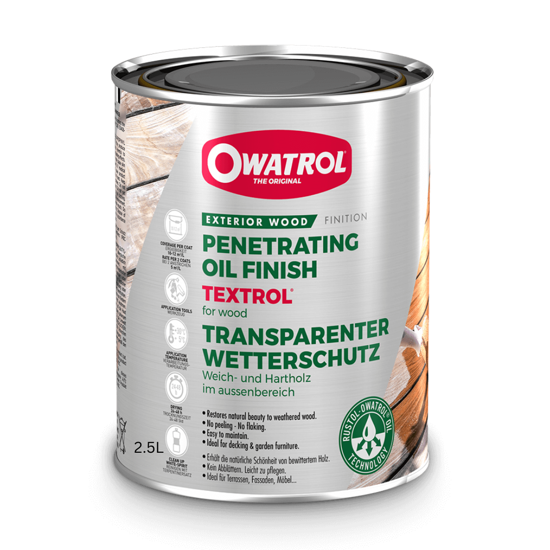 Owatrol Textrol Penetrating Oil Finish 2.5L