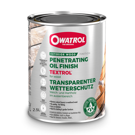 Owatrol Textrol Penetrating Oil Finish 2.5L