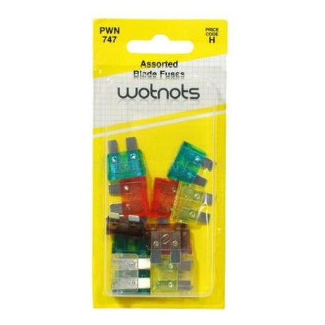 Wot-Nots Assorted Blade Type Auto Fuses