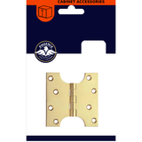 Phoenix Brass Parliament Hinge - 4"x3" | Pack of 2