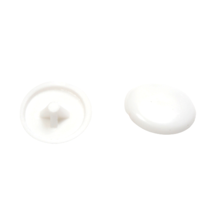 Phoenix Pozi Screw Cover - White | Pack of 20