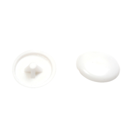 Phoenix Pozi Screw Cover - White | Pack of 20
