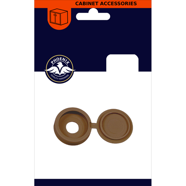 Phoenix Screw Cover & Cap | Brown