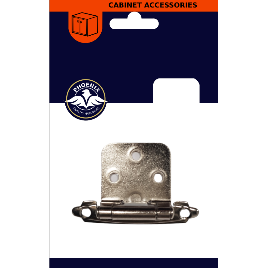 Phoenix Self Closing Cab Hinge Nickel