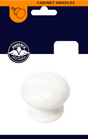 Phoenix White Knob Ceramic