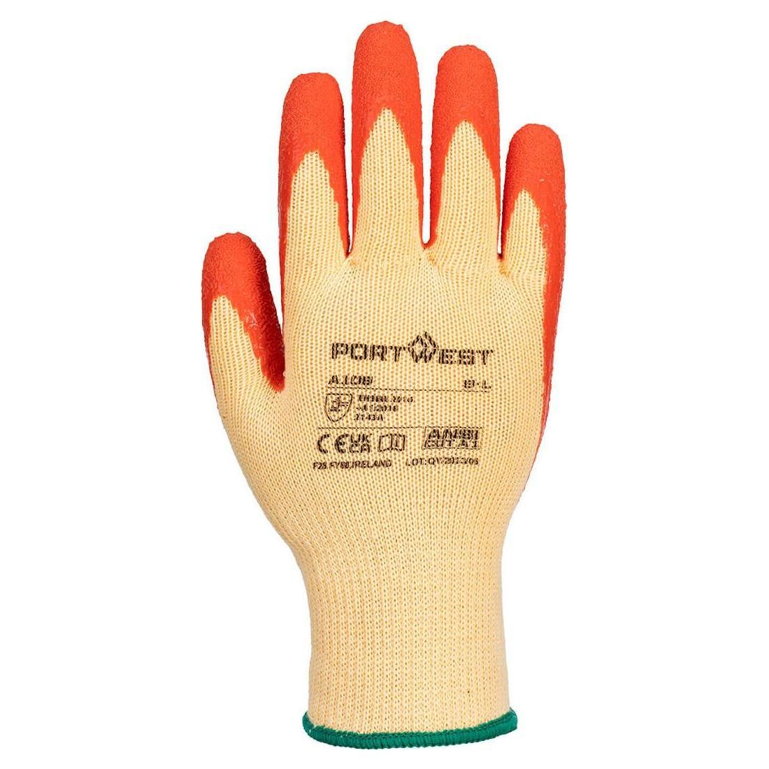 Portwest A109 Grip Glove - Orange
