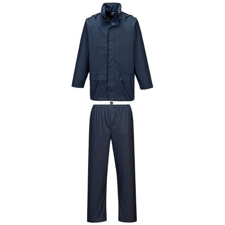 Portwest L450 Sealtex Essential Rainsuit (2 Piece Suit) - Navy