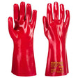 Portwest RG43 PVC Gautlet 35cm - Red