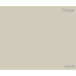 A solid color swatch card for Prestige Fine Furnishings, showing the color Coco 22, a warm light beige with a subtle gray undertone.