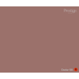 A solid color swatch card for Prestige Fine Paint in the color 'Dedar 58', showing a muted dusty rose or mauve tone with the Prestige logo in the top right and the color name 'Dedar 58' with a red 'R' circle in the bottom right.