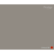 A solid taupe-gray color swatch with the Prestige brand logo in the top right corner and the text 'Orbital 38' with a red 'R' in the bottom right corner.