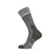 Sealskinz Thurton Solo QuickDry Mid Length Socks Black/Grey