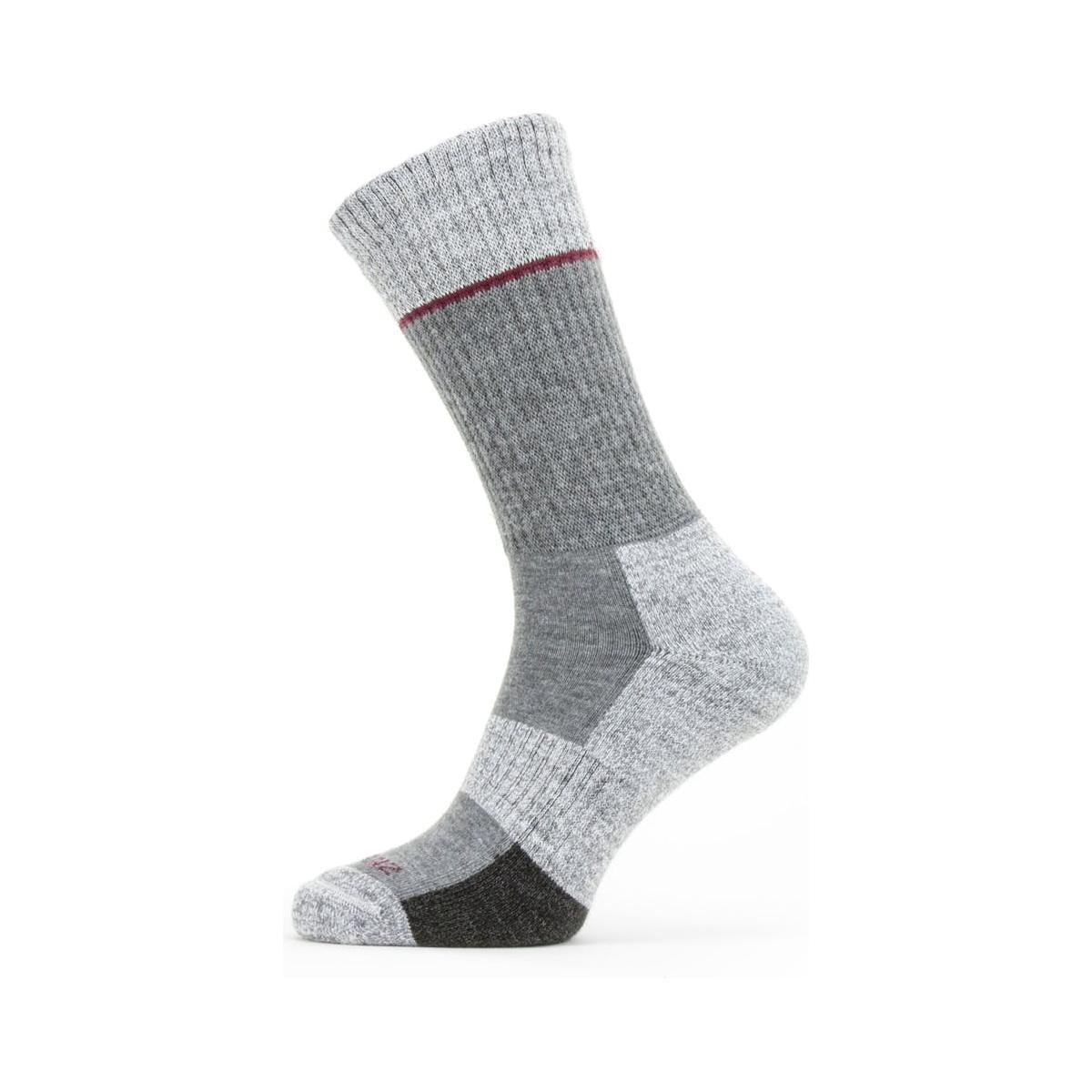 Sealskinz Thurton Solo QuickDry Mid Length Socks Grey