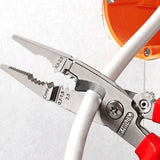 Knipex 1396200 Multifunctional Pliers with Activated Locking Lever and Latching Mechanism 