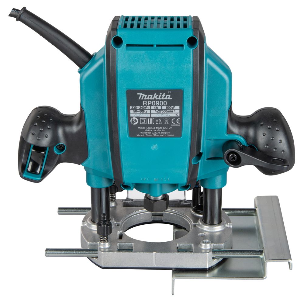 Makita RP0900 Plunge Router - 900W -  1/4" / 3/8"