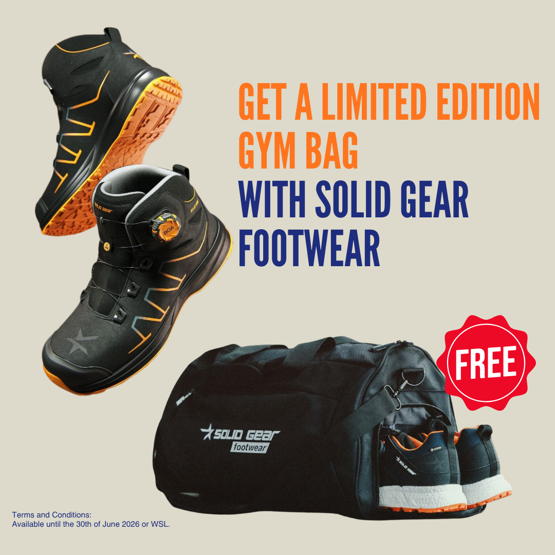 Reckon Solid Gear Safety Boots Gym Bag