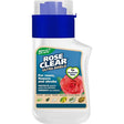 Rose Clear Ultra Shield pesticide-free spray bottle on a white background