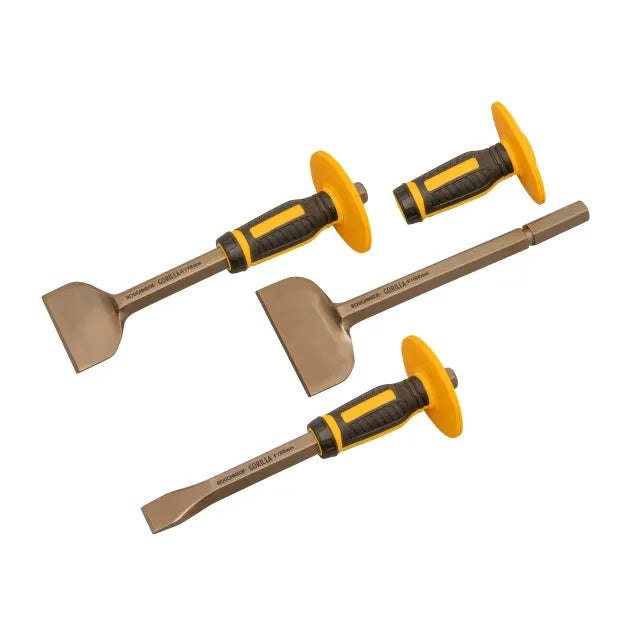 Roughneck Gorilla Bolster & Chisel Set of 3 