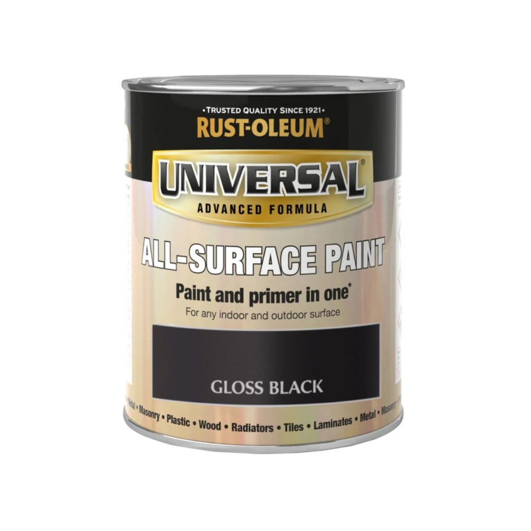 Rust-Oleum Universal All-Surface Paint Gloss Black