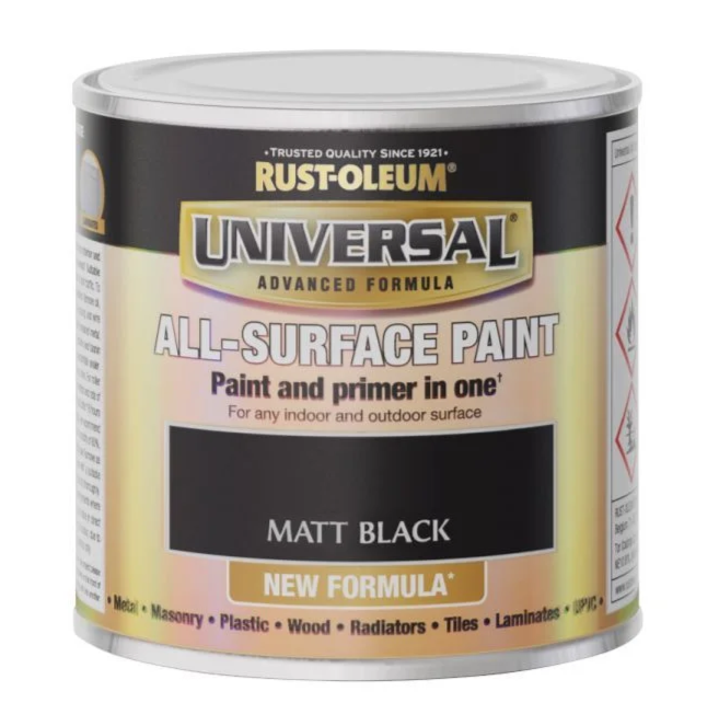 Rust-Oleum Universal All-Surface Paint Matt Black