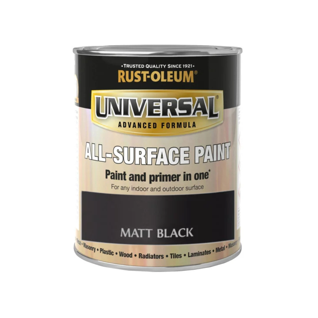 Rust-Oleum Universal All-Surface Paint Matt Black