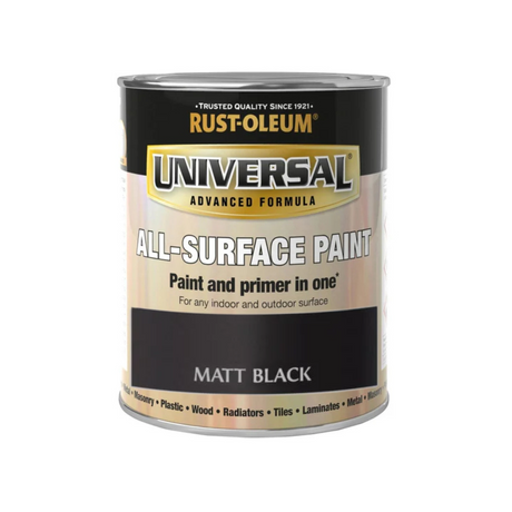 Rust-Oleum Universal All-Surface Paint Matt Black