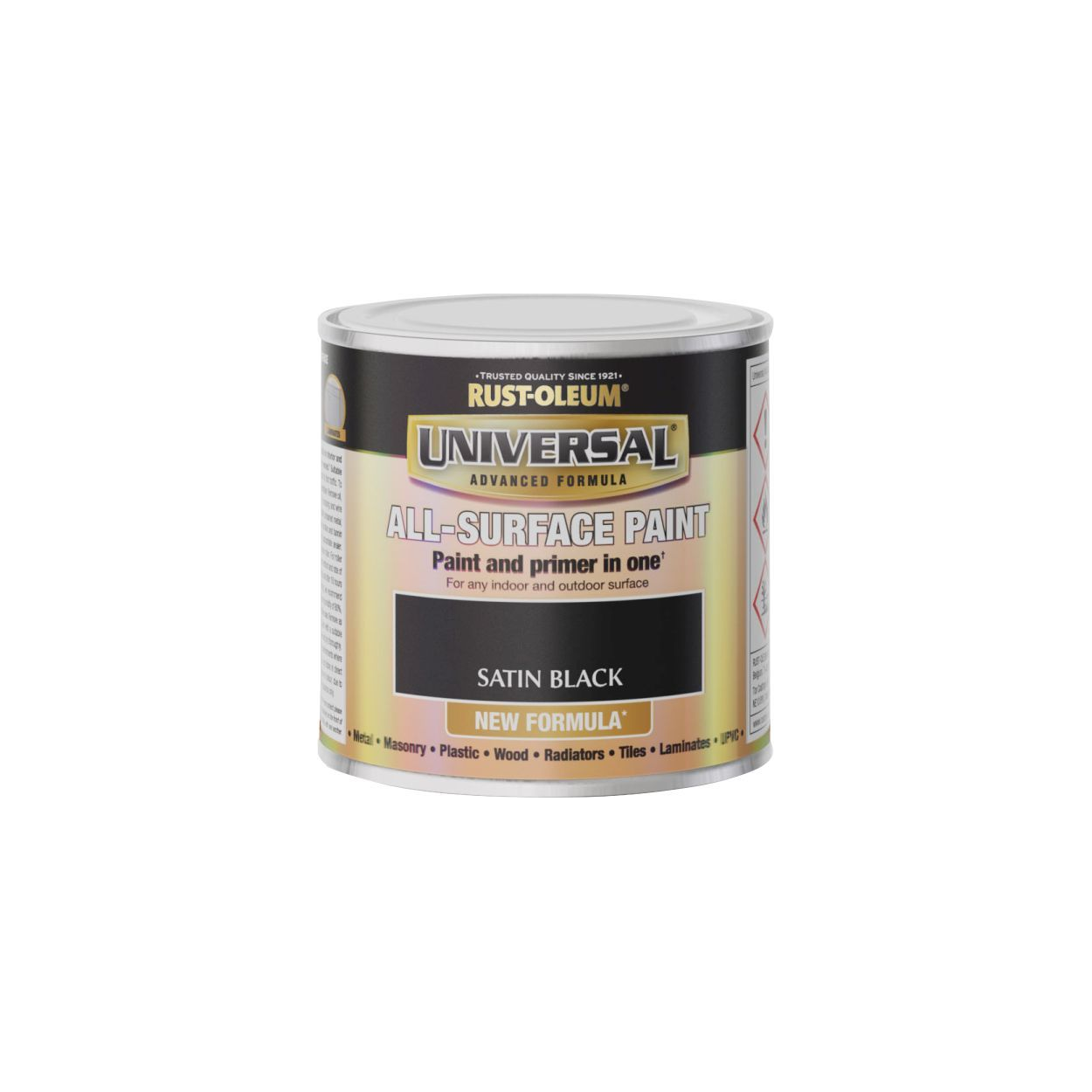 Rust-Oleum Universal All-Surface Paint - Satin Black 