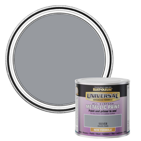 Rust-Oleum Universal Metallic | Silver - 250ml