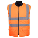 Portwest S469 Hi-Vis Reversible Bodywarmer