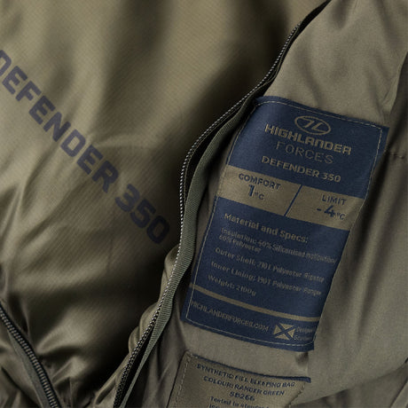 Highlander Defender 350 Sleeping Bag 
