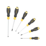 Stanley CUSHION GRIP™ Pozidriv Phillips Screwdriver Set | 6 pieces