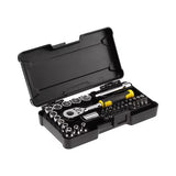 Stanley Compact Socket Set | 1/4 in. with 37 pieces