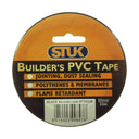 STUK Black Builders PVC Tape