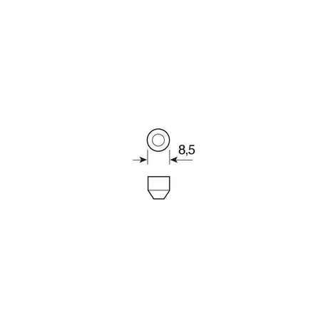 Lampa12V Led Series - 3 SMD x 3 chips - C5W - 10 X 36mm - SV8,5-8