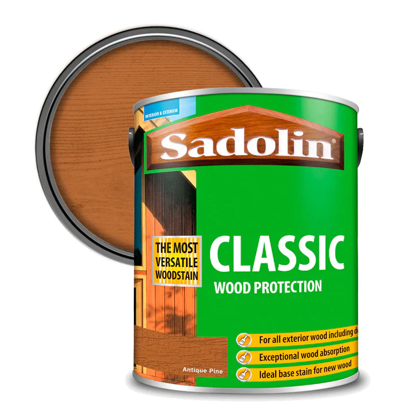 Sadolin Classic All Purpose Woodstain - Antique Pine