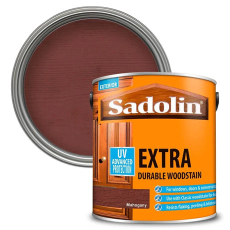 Sadolin Extra Durable Woodstain Mahogany - 5L