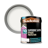 Sadolin Superdec Satin Wood Paint | Super White
