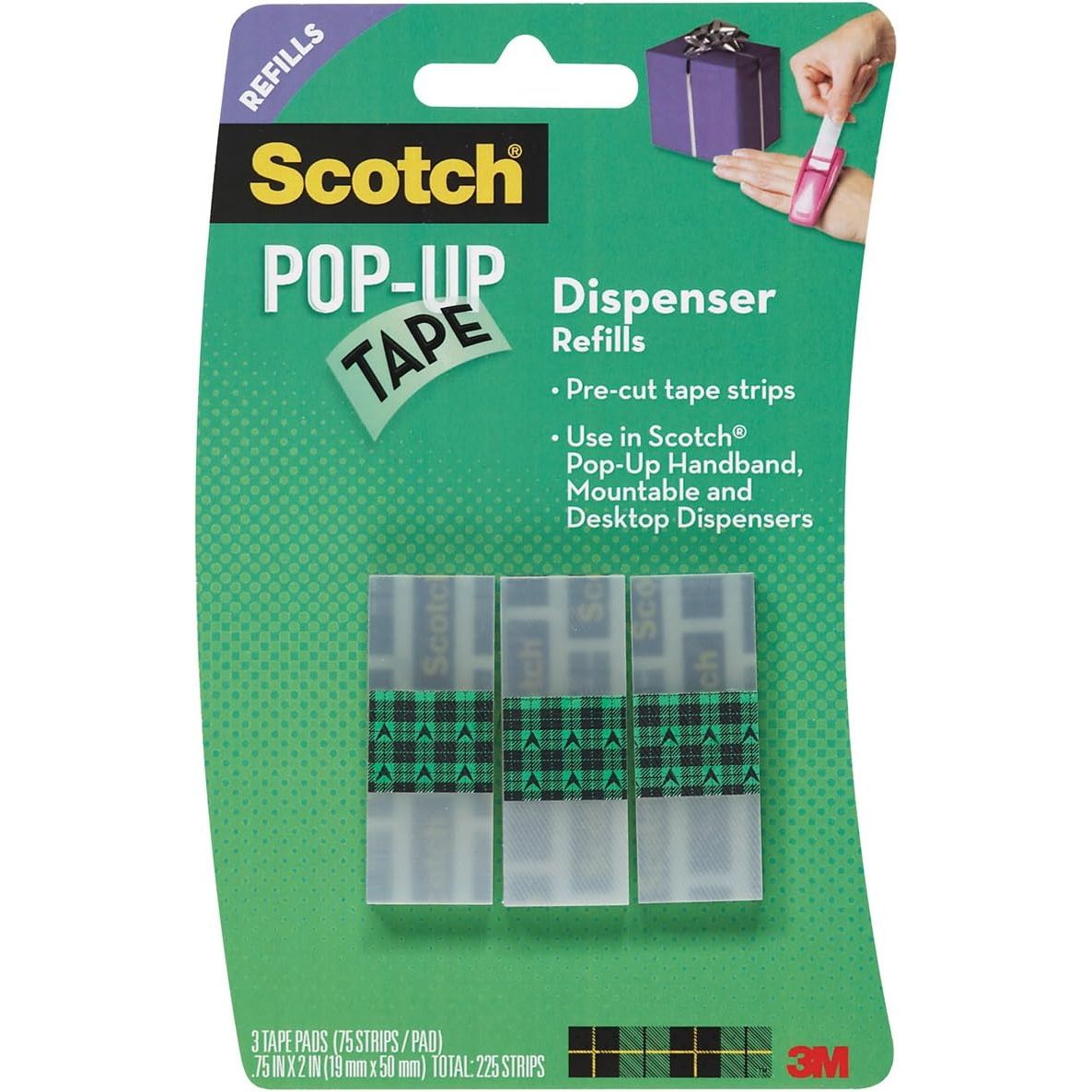 Scotch Pop-Up Tape Refills - 3 Pads