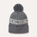 Sealskinz Heacham Waterproof Cold Weather Bobble Hat - Dark Grey