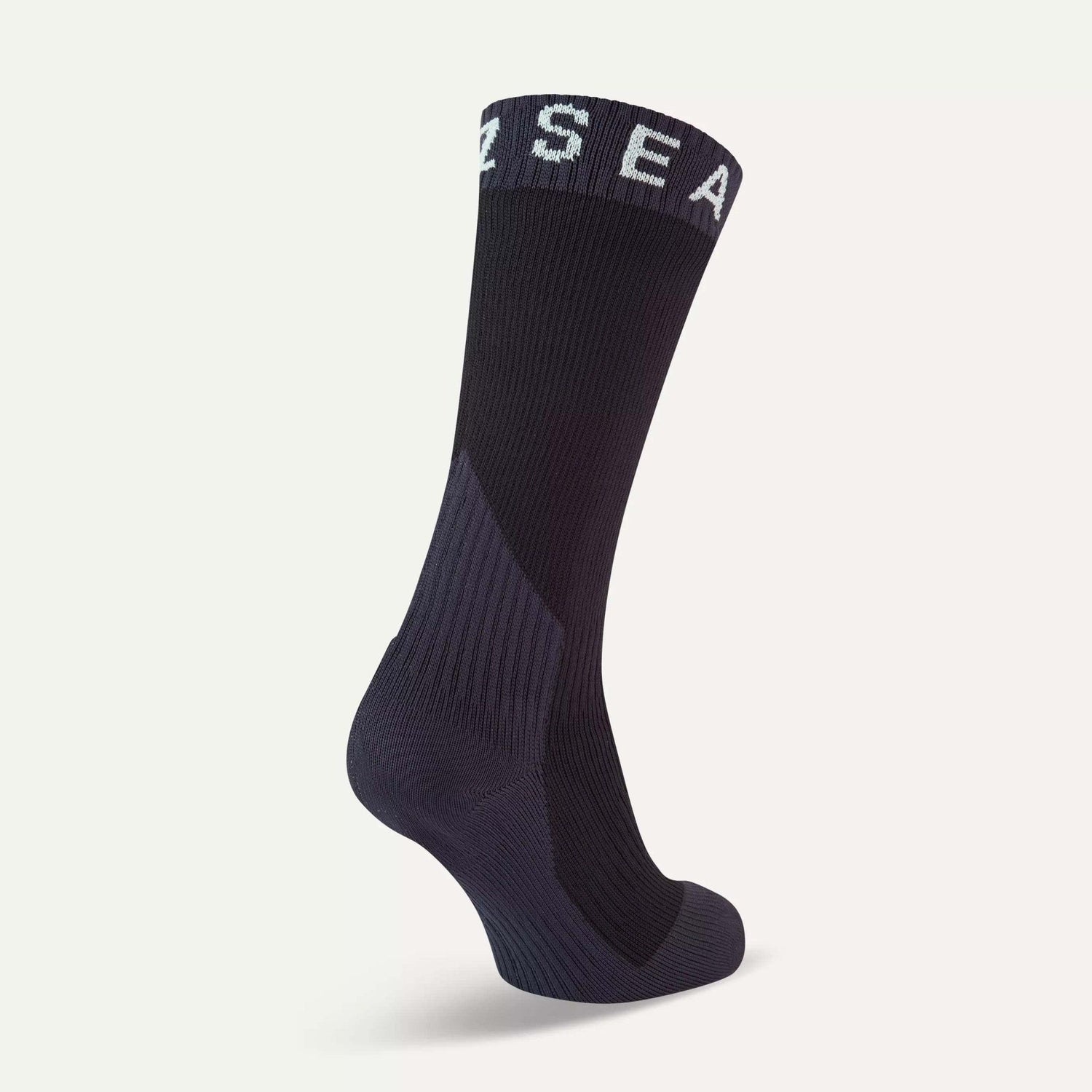 Sealskinz Stanfield Waterproof Extreme Cold Weather | Mid Length Sock - Black/Grey