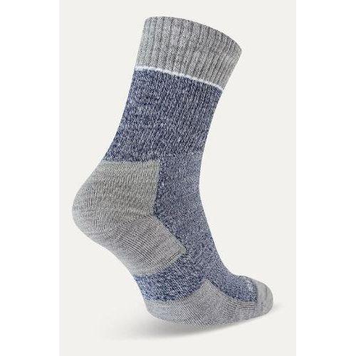Sealskinz Thurton Quck Dry Mid Length Socks - Blue/Grey