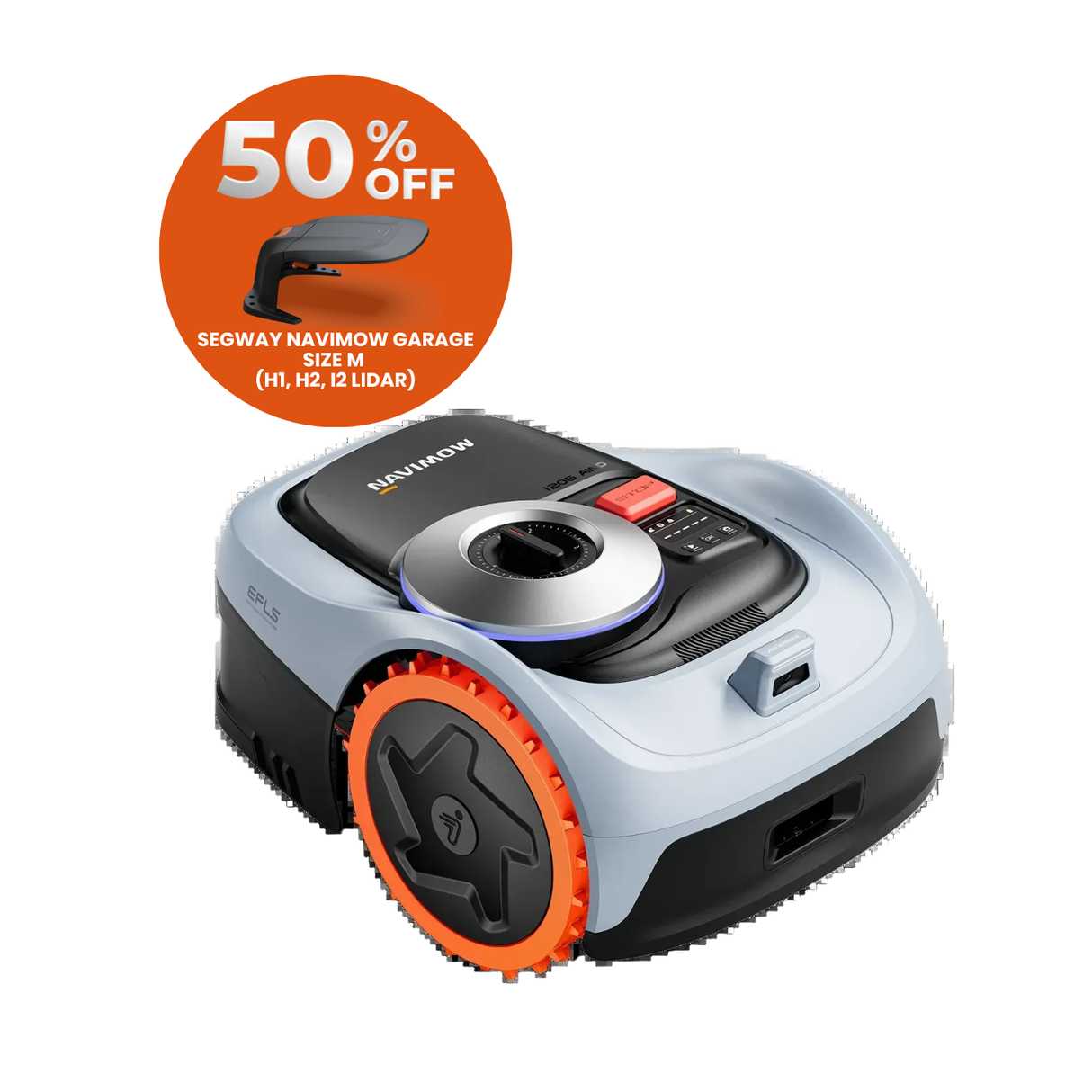 Segway Navimow i series i206E AWD Robot Lawnmower 600m²