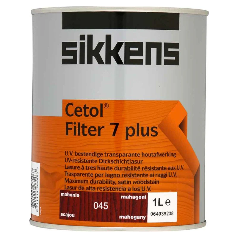 Sikkens Cetol Filter 7 plus 1L Mahogany 045