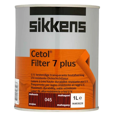 Sikkens Cetol Filter 7 plus 1L Mahogany 045