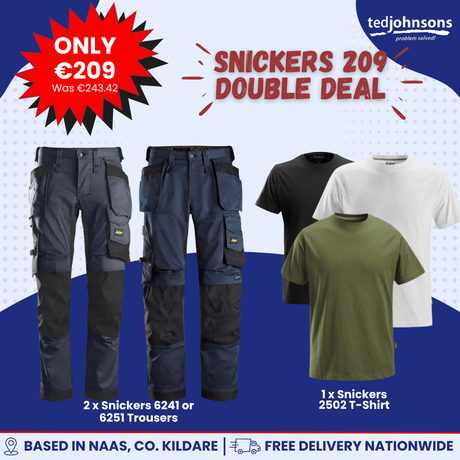 Snickers 209 Double Deal Apr 26 Bundle Workwear