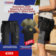 Snickers 6141 Shorts & Limited Edition T-Shirt Deal