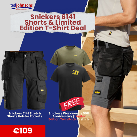 Snickers 6141 Shorts & Limited Edition T-Shirt Deal