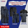 Snickers Four Seasons Workwear Deal