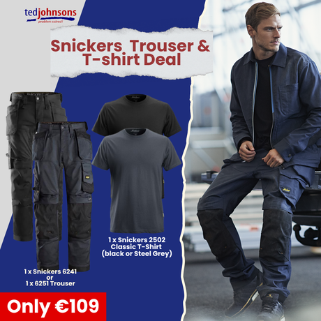 Snickers  Trouser &  T-shirt Deal